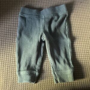 Carter's Green Ribbed Leggings for Kids